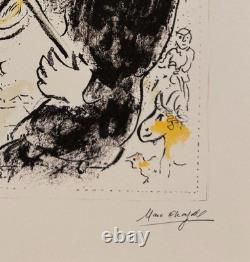 Marc Chagall Limited Edition Lithograph Signed and Numbered