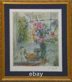 Marc Chagall limited edition framed Lithograph Fruit & FlowersSigned, Numbered