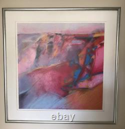 Mark Dickson Abstract Angel Fire Signed Limited Edition Painting