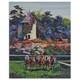 Mark King (d. 2014) Long Champs Viux Moulin Turing Hand signed limited edition