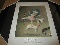 Mark Ryden signed print The Ringmaster Bunnies and Bees $70 frame 100 made