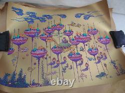 Marq Spusta Distanced In The Depths Signed Limited Edition Dirty Gold U/V Print