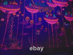 Marq Spusta Distanced In The Depths Signed Limited Edition Dirty Gold U/V Print