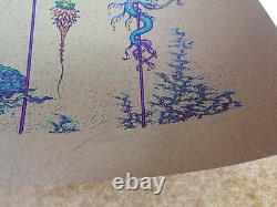 Marq Spusta Distanced In The Depths Signed Limited Edition Dirty Gold U/V Print