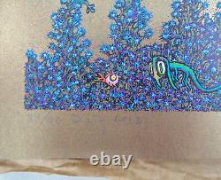 Marq Spusta Distanced In The Depths Signed Limited Edition Dirty Gold U/V Print