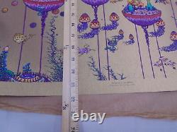 Marq Spusta Distanced In The Depths Signed Limited Edition Dirty Gold U/V Print
