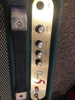 Marshall Class 5 Guitar Amp Classic GREENLIMITED EDITIONSigned Jim Marshall