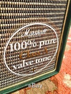 Marshall Class 5 Guitar Amp Green Limited Edition Signed By Jim Marshall