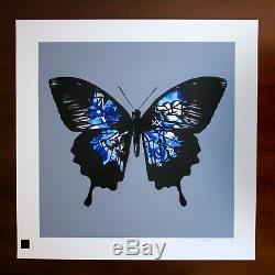 Martin Whatson Butterfly (Blue) Graffitti Prints Limited Edition #/35