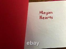 Mayan Hearts Limited Edition Handmade Art Book, 455/500 signed Robert Laughlin