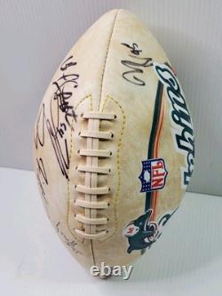 Miami Dolphins NFL Limited Edition Jay Fiedler & 6 Autographed Football