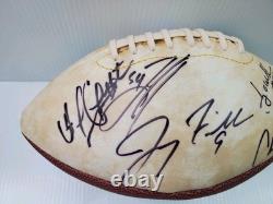 Miami Dolphins NFL Limited Edition Jay Fiedler & 6 Autographed Football