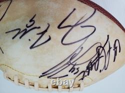 Miami Dolphins NFL Limited Edition Jay Fiedler & 6 Autographed Football