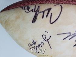 Miami Dolphins NFL Limited Edition Jay Fiedler & 6 Autographed Football