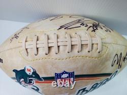 Miami Dolphins NFL Limited Edition Jay Fiedler & 6 Autographed Football