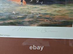 Michael Blaser Limited Edition Print Port-O-Call Mackinac Michigan Signed #215