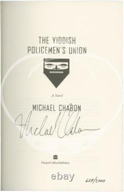 Michael Chabon YIDDISH POLICEMEN'S UNION Limited Edition signed 2007 #155977