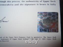 Michael Jordan Autographed Framed 8x10 Photo Upper Deck UDA Limited Edition