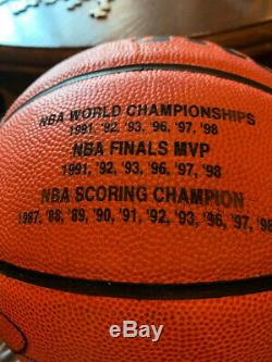 Michael Jordan Autographed NBA Achievements Basketball Limited Edition of 23