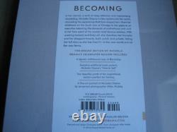 Michelle Obama Signed Becoming Limited First Edition New Barack First Lady