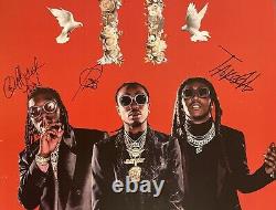 Migos Culture 2 LIMITED EDITION Vinyl SOLD OUT Sealed w SIGNED Lithograph 3 x LP