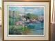 Ming Feng Signed Serigraph Lake Shore Limited Edition 134/350 Framed 42x 36