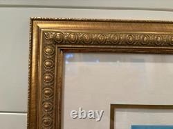 Ming Feng Signed Serigraph Lake Shore Limited Edition 134/350 Framed 42x 36