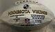 Minnesota Vikings Limited Edition Autographed Football By 4 Players Rare Ball