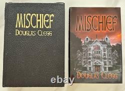 Mischief by Douglas Clegg SIGNED 2000 Traycased Lettered Edition of 26 Letter I