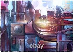 Modern Shapes LIMITED EDITION HYEGRAPH Signed By Minas Gharibian (Read More)