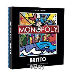 Monopoly Miami Limited Edition Hand Signed By Romero Britto New Sealed