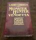 Monster Hunter Vendetta by Larry Correia (Signed Leatherbound Limited Edition)