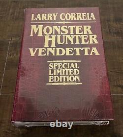Monster Hunter Vendetta by Larry Correia (Signed Leatherbound Limited Edition)