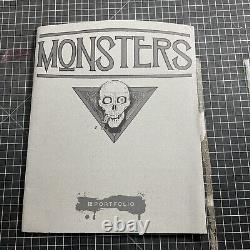 Monsters The Portfolio Monster Mayhem Limited Edition Autographed 302/500 1988