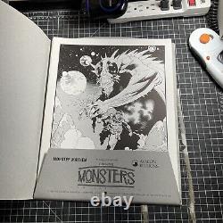 Monsters The Portfolio Monster Mayhem Limited Edition Autographed 302/500 1988