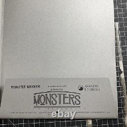 Monsters The Portfolio Monster Mayhem Limited Edition Autographed 302/500 1988