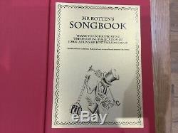 Mr Rottens Songbook, Signed by John Lydon