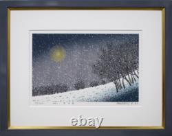 Munenori Makino Setsugetsuyo Woodblock Print, Limited Edition, Autographed, One