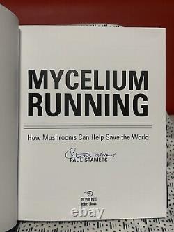 Mycelium Running Paul Stamets Limited Edition Signed Number /200 Rare Slipcase