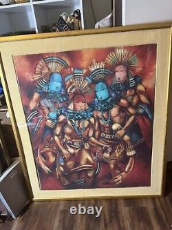 NAVAJO LIMITED EDITION Lithograph TONY ABEYTA. 4/10 SIGNED