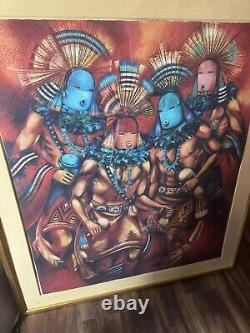 NAVAJO LIMITED EDITION Lithograph TONY ABEYTA. 4/10 SIGNED