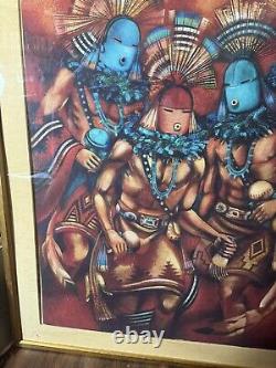 NAVAJO LIMITED EDITION Lithograph TONY ABEYTA. 4/10 SIGNED