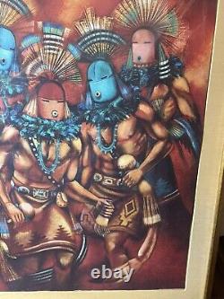 NAVAJO LIMITED EDITION Lithograph TONY ABEYTA. 4/10 SIGNED