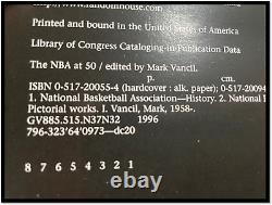 NBA At 50? SIGNED? By LARRY BIRD Hardback 1st Edition First Print Limited 1/250