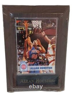 NBA Hoops Allan Houston Rookie Autograph Limited Edition #377/500 Beckett COA