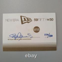 NEW ERA Roger Clemens 2004 Limited Edition Autographed Cap 7 1/2 From Japan