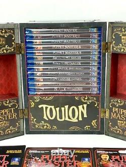 NEW Puppet Master Trunk Blu-ray Set 13 Disc Collection Blade Torch Jester Signed