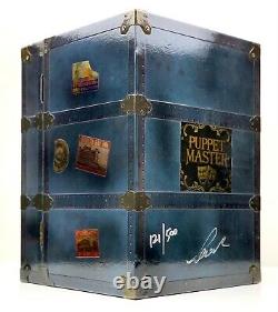 NEW Puppet Master Trunk Blu-ray Set 13 Disc Collection Blade Torch Jester Signed