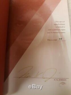 NK Jemisin Signed Broken Earth Trilogy Subterranean Press Limited Edition