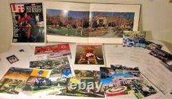 Neverland / Sycamore Valley Ranch architectural RARE! , Michael Jackson signed